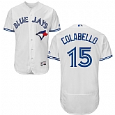 Toronto Blue Jays #15 Colabello White 2016 Flexbase Collection Baseball Jersey DingZhi,baseball caps,new era cap wholesale,wholesale hats